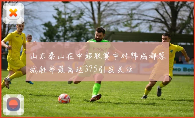 山东泰山在中超联赛中对阵成都蓉城胜率最高达375引发关注
